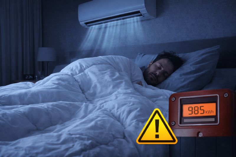 冷氣用電迷思破解：開很冷再蓋棉被真的比較耗電嗎？